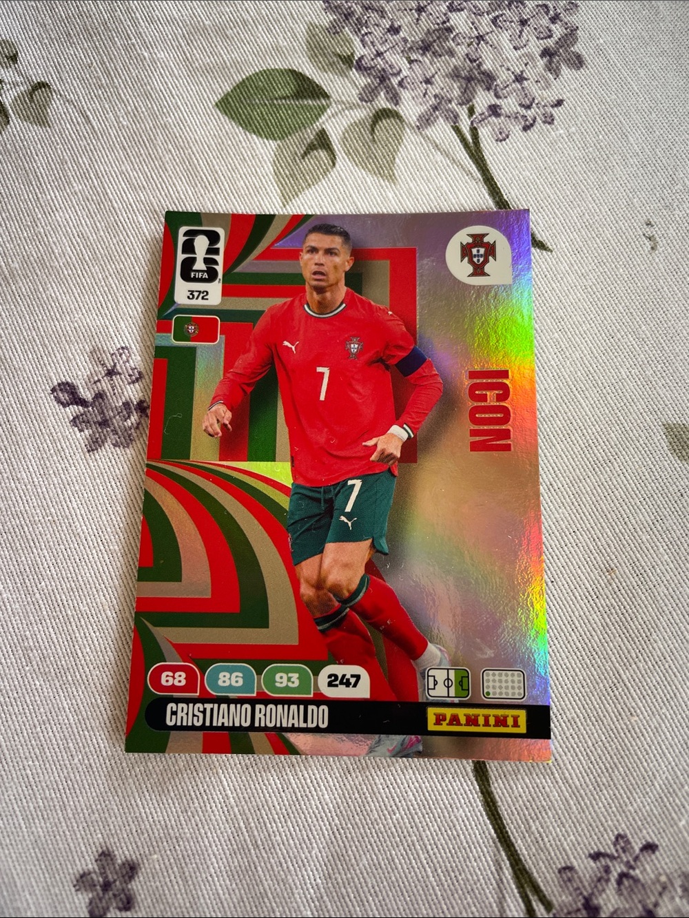 Panini Adrenalyn FIFA World Cup 2026 Forward Trading Card Christiano Ronaldo